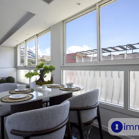 Air-conditioned In The Carras District Close To The Sea شقة *