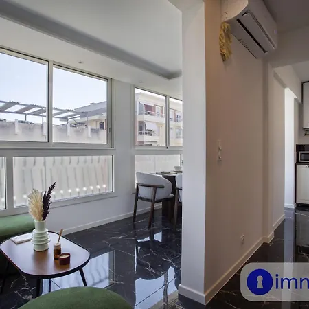 شقة Air-conditioned In The Carras District Close To The Sea نيس